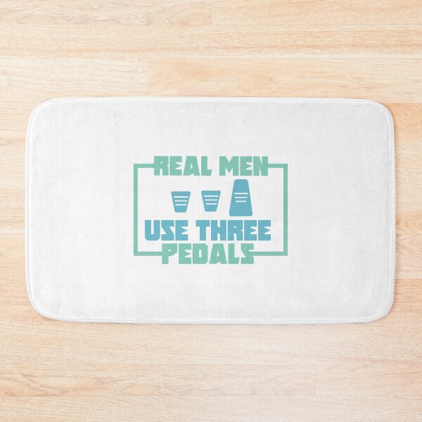Item preview, Mens Real Men Use Three Pedals For A Car Fanatic Shifter product designed and sold by AYDreamers.