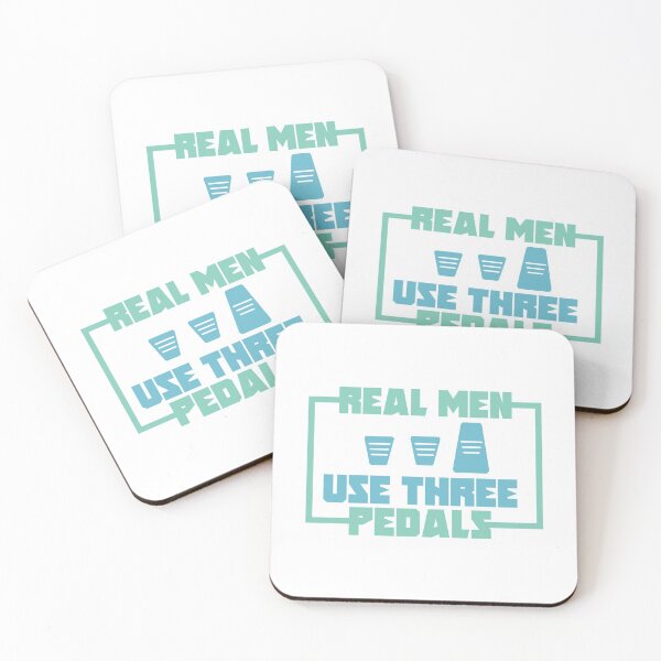 Item preview, Mens Real Men Use Three Pedals For A Car Fanatic Shifter product designed and sold by AYDreamers.