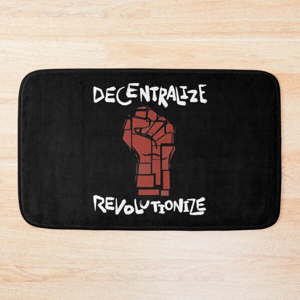Item preview, Decentralize Revolutionize (alt design) designed and sold by SubtleSplit.