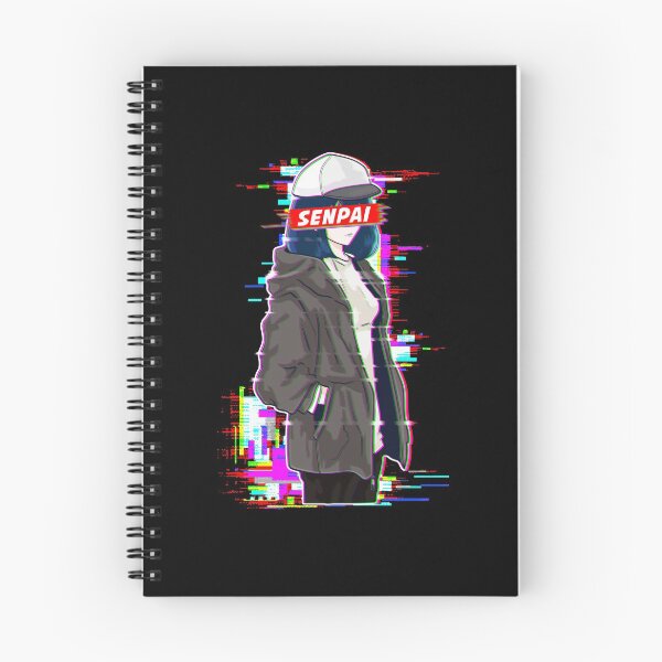 Item preview, Senpai Vaporwave Aesthetic Anime Girl designed and sold by perfectpresents.