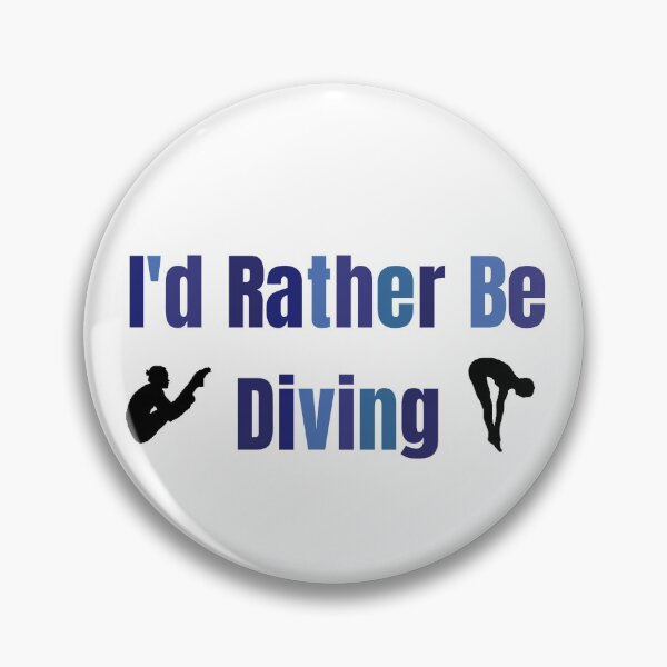 Item preview, Id Rather Be Diving  designed and sold by Water Sports and Safety.