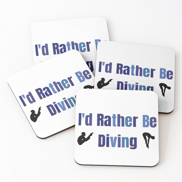 Item preview, Id Rather Be Diving  designed and sold by Water Sports and Safety.
