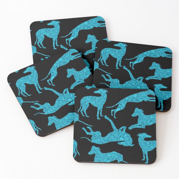 Item preview, Aquamarine Greyhounds designed and sold by GreytGraphicals.