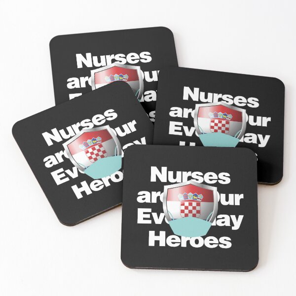 Item preview, Croatia Nurses are Everyday Heroes designed and sold by HelloFromAja.