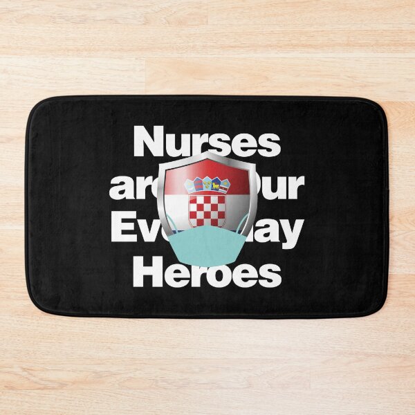 Item preview, Croatia Nurses are Everyday Heroes designed and sold by HelloFromAja.