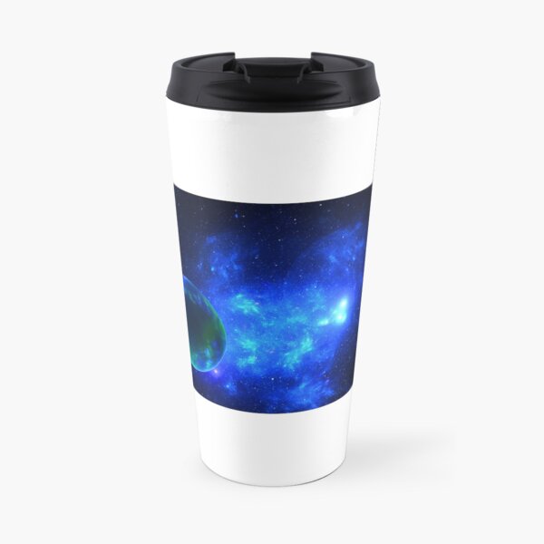 space fractal design Travel Mug