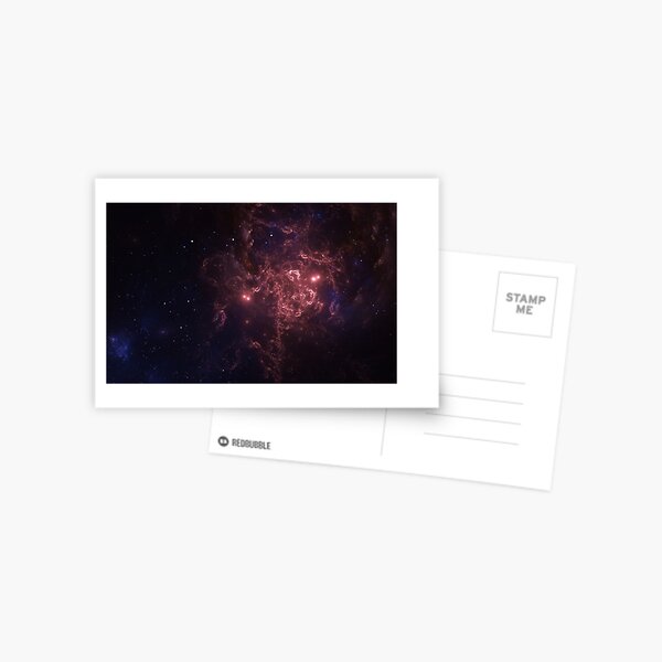 space fractal design Postcard