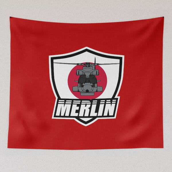 Item preview, Japanese Merlin Helicopter Patch designed and sold by StrongVlad.