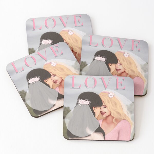 Item preview, Love is love, pride, support, awareness, lgbtqia, wedding,  designed and sold by WIKEDPrints.