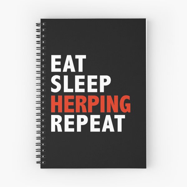 Item preview, Eat Sleep Herping Repeat Herp Gift designed and sold by losttribe.
