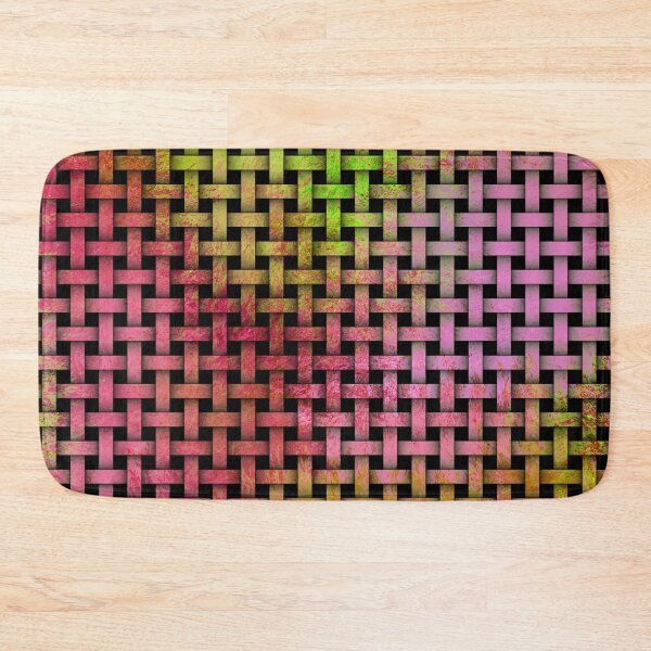Item preview, Pink and Green Wooden Weave Pattern designed and sold by MarkUK97.