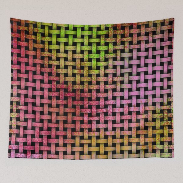 Item preview, Pink and Green Wooden Weave Pattern designed and sold by MarkUK97.