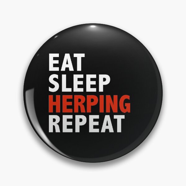 Item preview, Eat Sleep Herping Repeat Herp Gift designed and sold by losttribe.