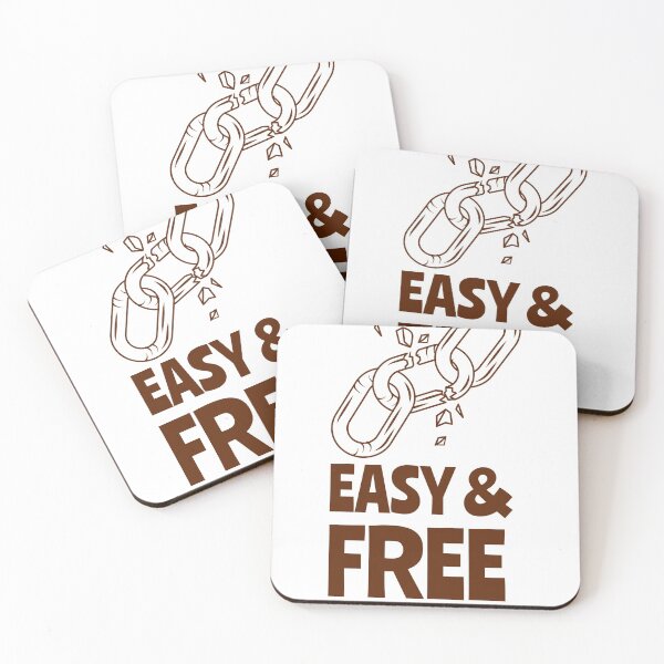 Item preview, Easy & Free designed and sold by MoTeesMo.