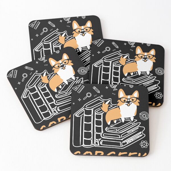 Item preview, Funny Corgi Geek Corgeek Book Lovers Gift design design designed and sold by Lisbob.