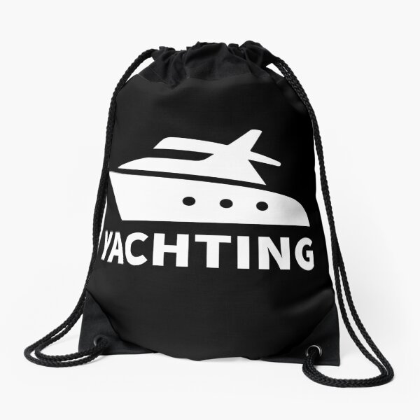 Boat yachting Drawstring Bag