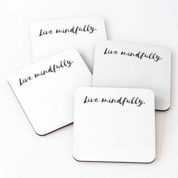 Item preview, Live mindfully. designed and sold by MoTeesMo.