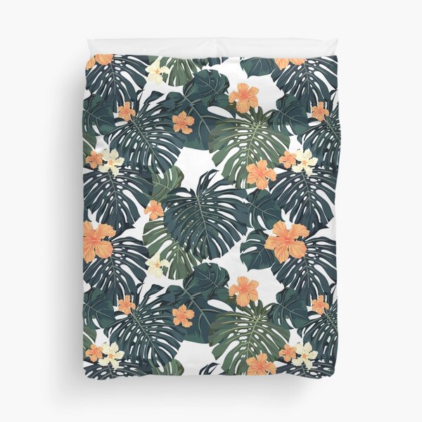 Tropical blossom Duvet Cover
