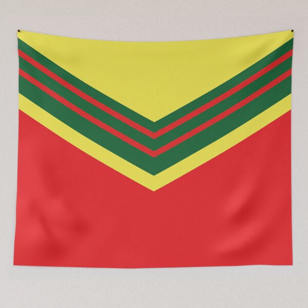 Item preview, Wales 1976 Retro Admiral Red, Green, Yellow designed and sold by Sporting Colour.