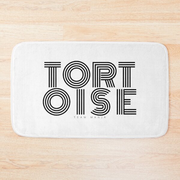 Item preview, Tortoise Block Letters in Black and White designed and sold by TeamManja.