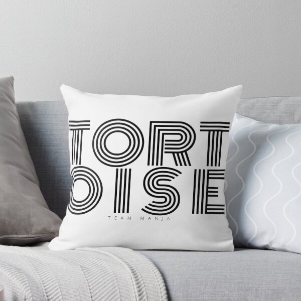 Item preview, Tortoise Block Letters in Black and White designed and sold by TeamManja.