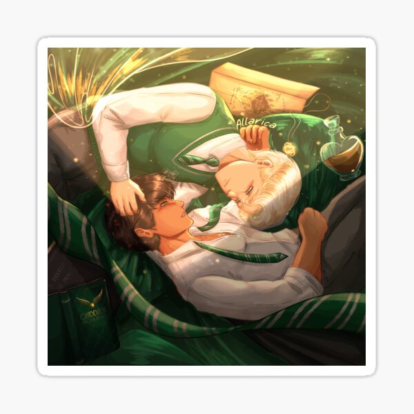 Green and Gold Sticker