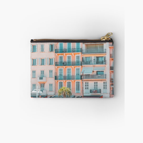 Item preview, Cannes Downtown City, Summer Travel Print, Retro City, Luxury Yachts, City Marina Port France designed and sold by radub85.