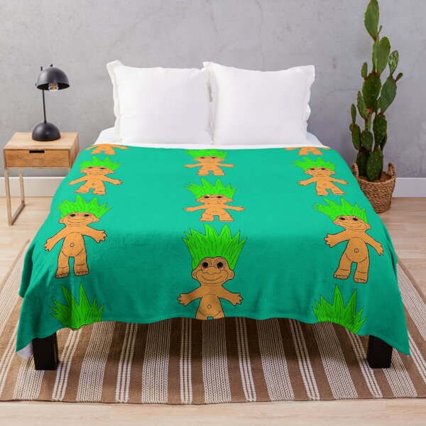 Item preview, troll doll green designed and sold by MDLAD.