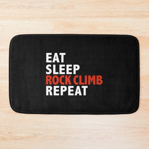 Item preview, Eat Sleep Rock Climb Repeat Climber Mountaineer designed and sold by losttribe.