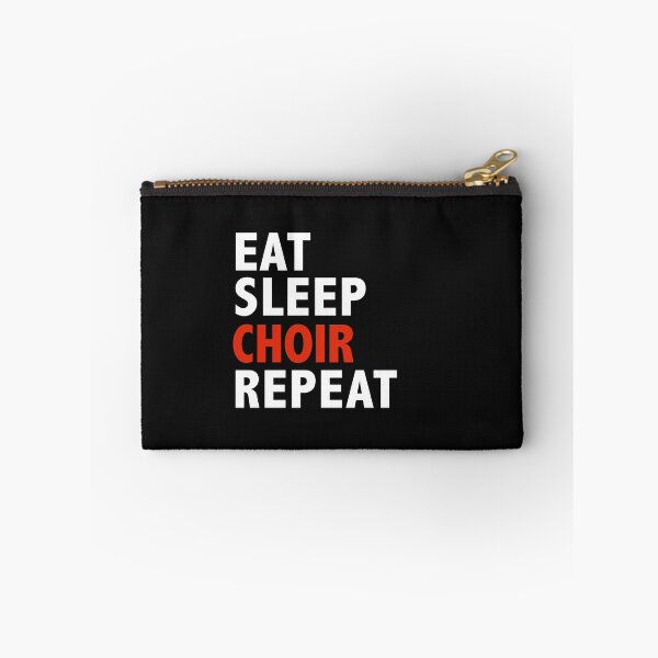 Item preview, Eat Sleep Choir Repeat  Glee Club Singing Singer designed and sold by losttribe.