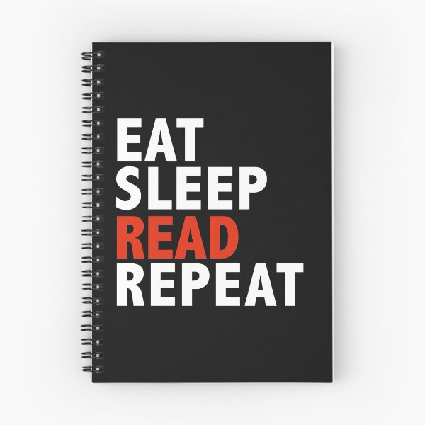 Item preview, Eat Sleep Read Repeat Book Club Book Worm designed and sold by losttribe.