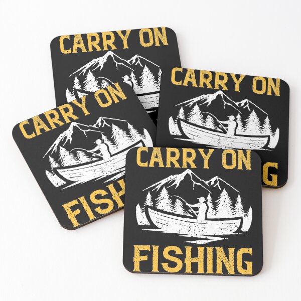 Item preview, Carry On Fishing  designed and sold by GoodVibeDesign.