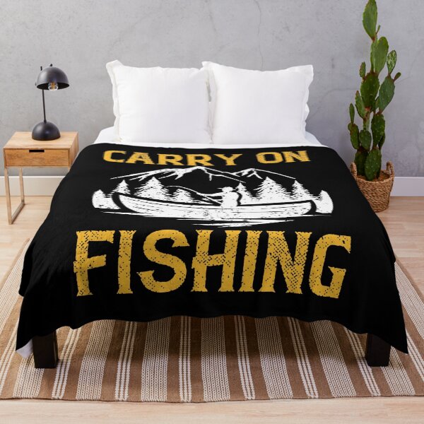 Item preview, Carry On Fishing  designed and sold by GoodVibeDesign.