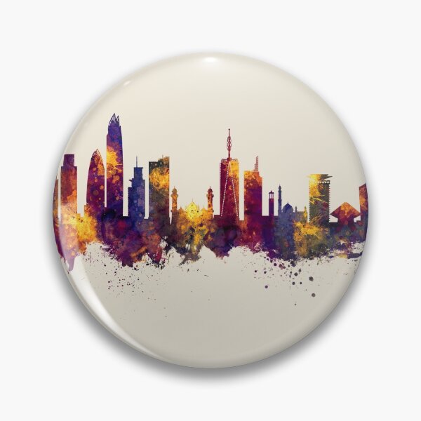 Item preview, Nairobi Kenya Skyline designed and sold by ArtPrints.
