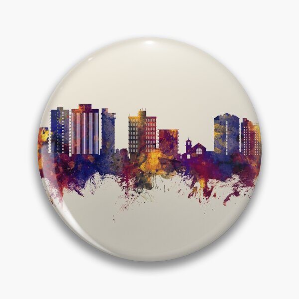 Item preview, San Mateo California Skyline designed and sold by ArtPrints.