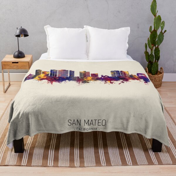 Item preview, San Mateo California Skyline designed and sold by ArtPrints.