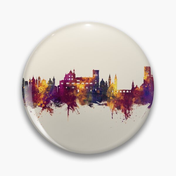 Artikelvorschau, Granada Spain Skyline entworfen und verkauft von ArtPrints.