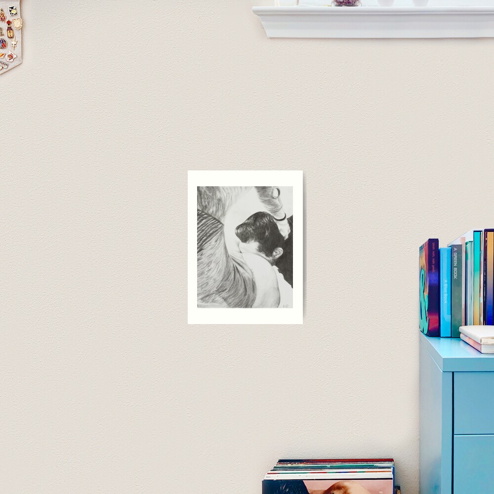 Know Your Place ~ Fetish Pencil Drawing Art Print