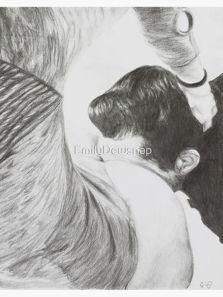 Know Your Place ~ Fetish Pencil Drawing by EmilyDewsnap