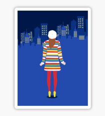 new york, new york. Sticker