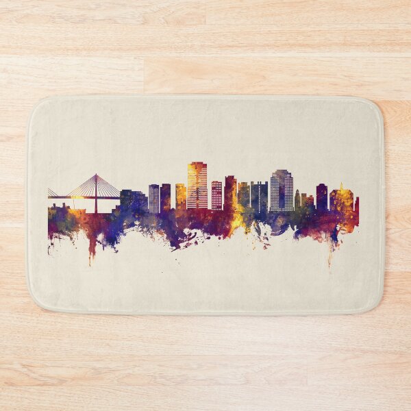 Item preview, Long Beach California Skyline designed and sold by ArtPrints.