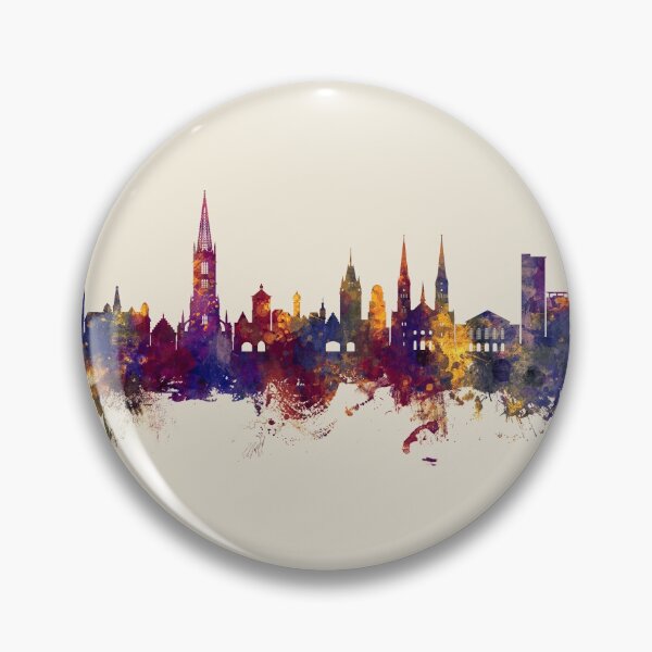 Item preview, Freiburg Germany Skyline designed and sold by ArtPrints.