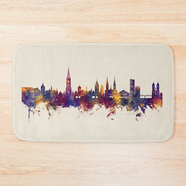 Item preview, Freiburg Germany Skyline designed and sold by ArtPrints.