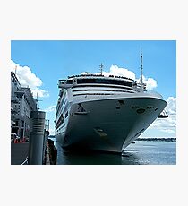 First line ashore...........! Photographic Print