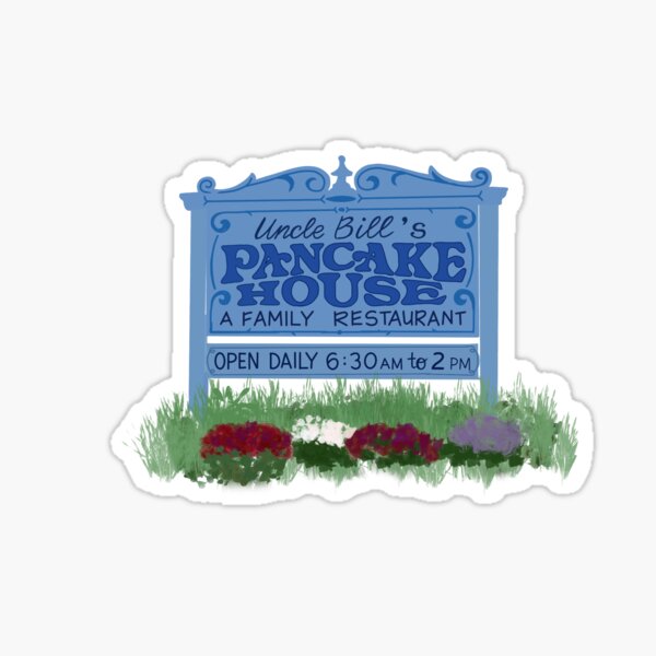 Vista previa del artículo con la obra «Jersey Shore Pancake House Sign», diseñado y vendido por brigillespie.