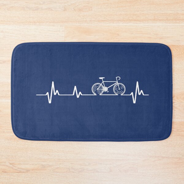 Item preview, Cycling Heartbeat Funny Bike Riding Cycling Cyclist Bicycle Rider Gift  designed and sold by alenaz.
