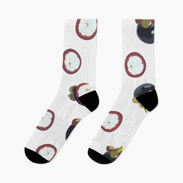 Item preview, Mangosteen Vector Art Seamless designed and sold by PurpleTank.