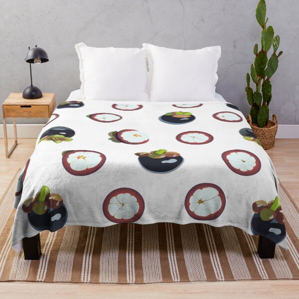 Item preview, Mangosteen Vector Art Seamless designed and sold by PurpleTank.