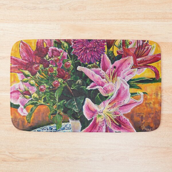 Item preview, Flowers, mixed media, "Golden Granny Flowers" designed and sold by Josh De Pasquale.