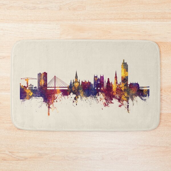 Item preview, Nantes France Skyline designed and sold by ArtPrints.